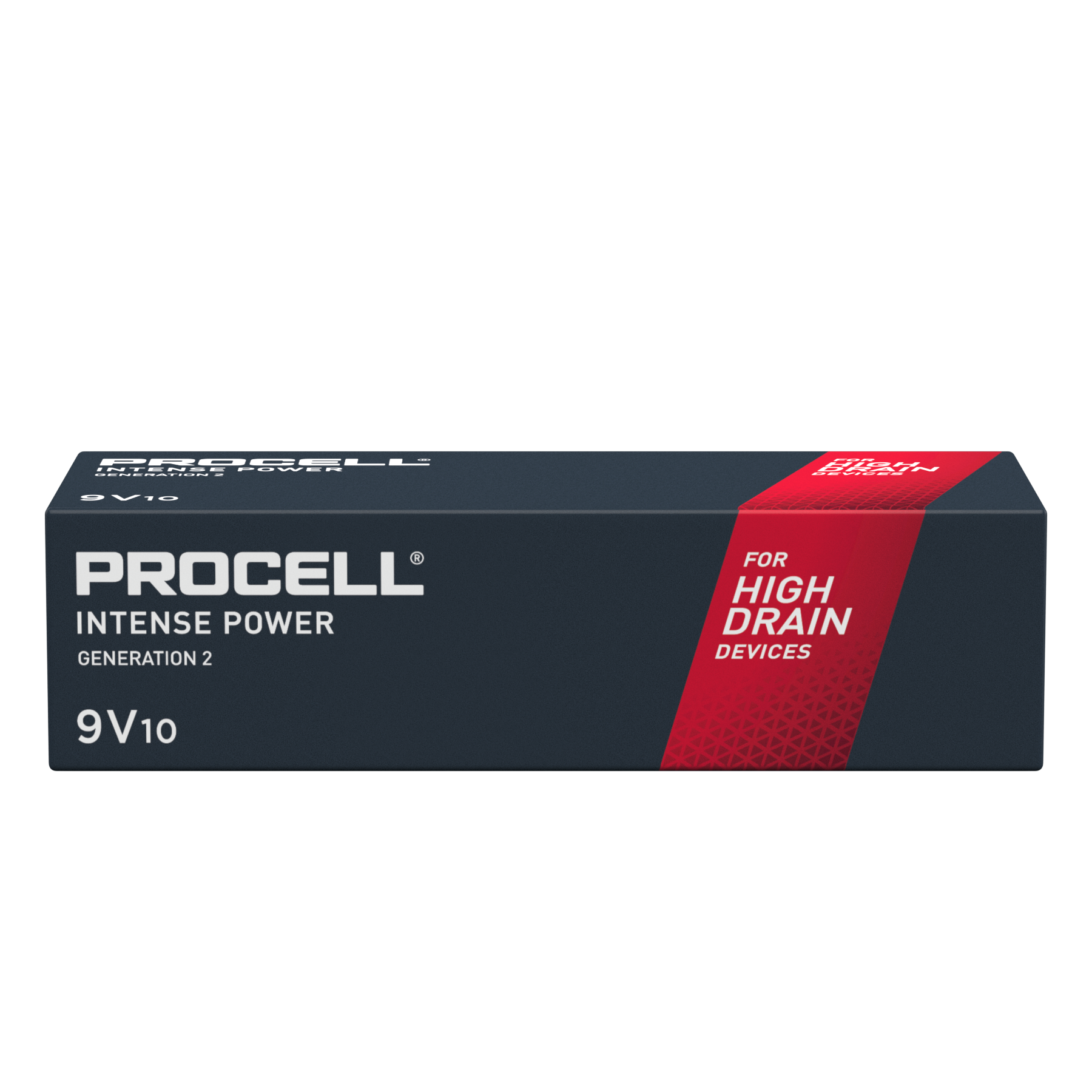 Procell Intense Alkaline 9V Pack of 10